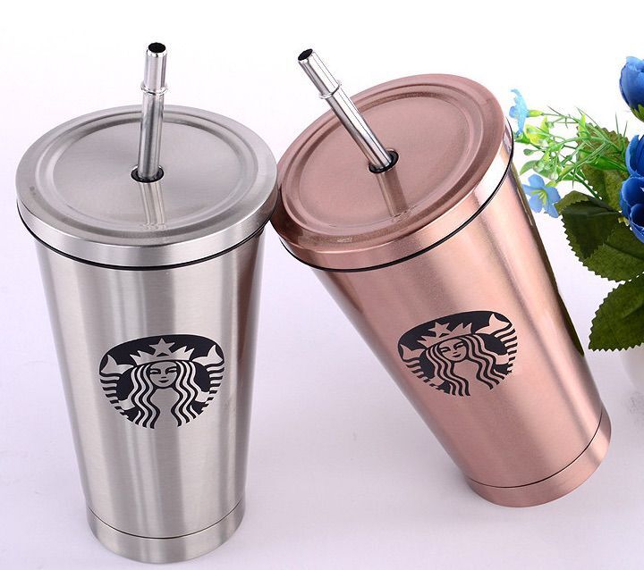 Starbucks Stainless Steel Suction Cup Goddess Insulation Cup Coffee Cup