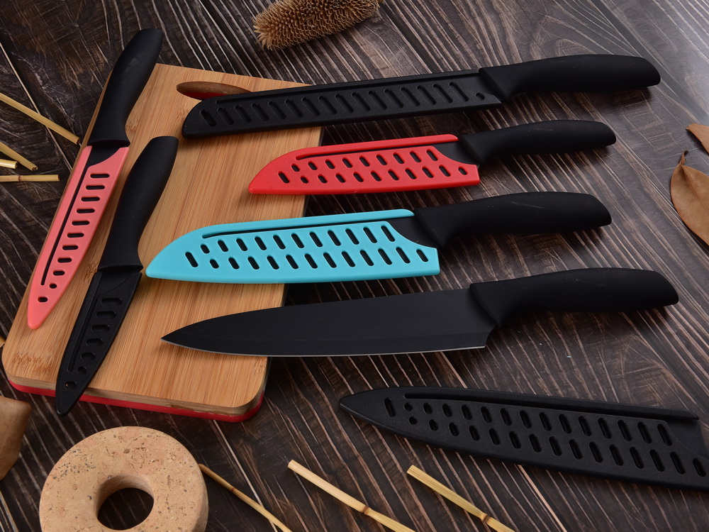 Non-stick Coating Kitchen Knife Set High Quality Kitchen Knife Set 